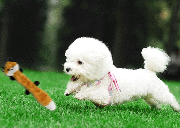 NuviaPup™ Woodland Plush Comfort Toy – Soft Anxiety-Relief Dog Toy