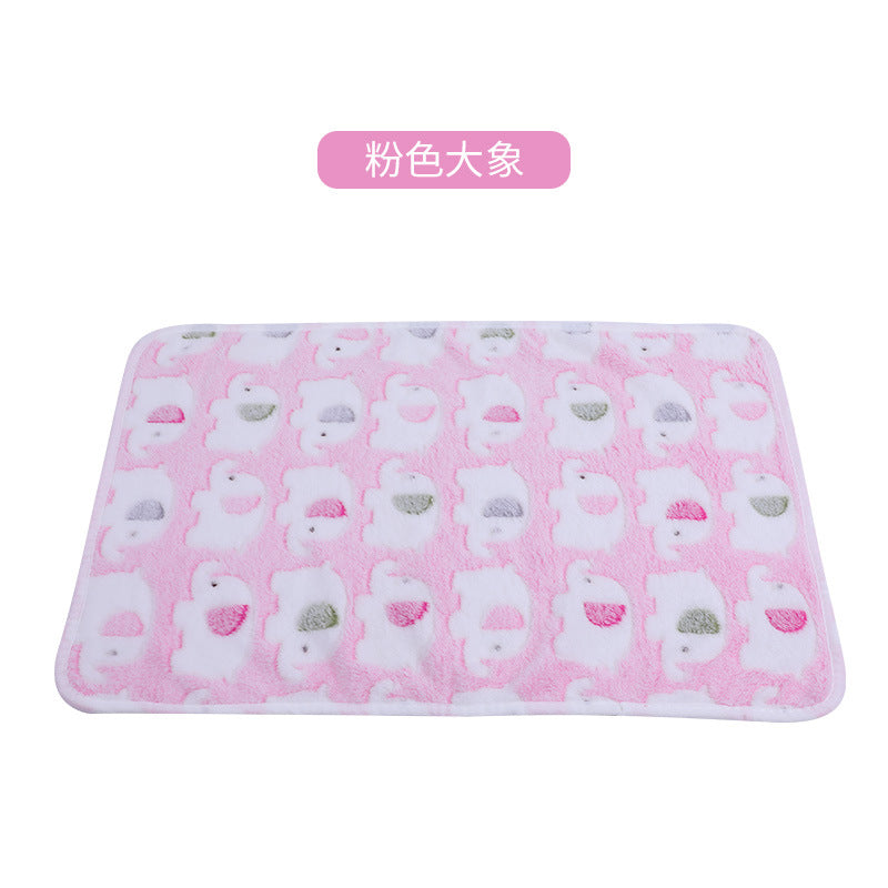 NuviaPup™ Cozy Calming Blanket – Warm Flannel Comfort Blanket for Dogs &amp; Cats