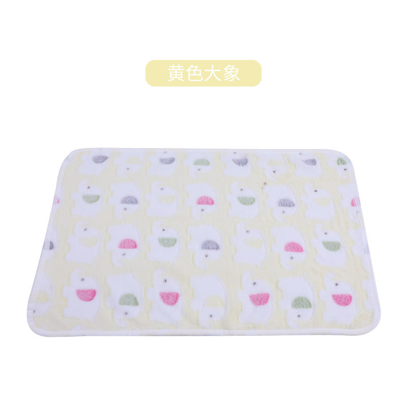 NuviaPup™ Cozy Calming Blanket – Warm Flannel Comfort Blanket for Dogs &amp; Cats